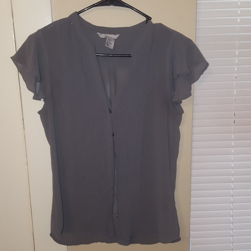 Grey blouse